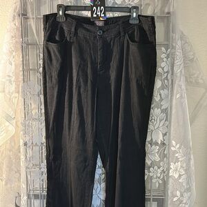 *242 NYDI Black wide legs Pants EUC size 10